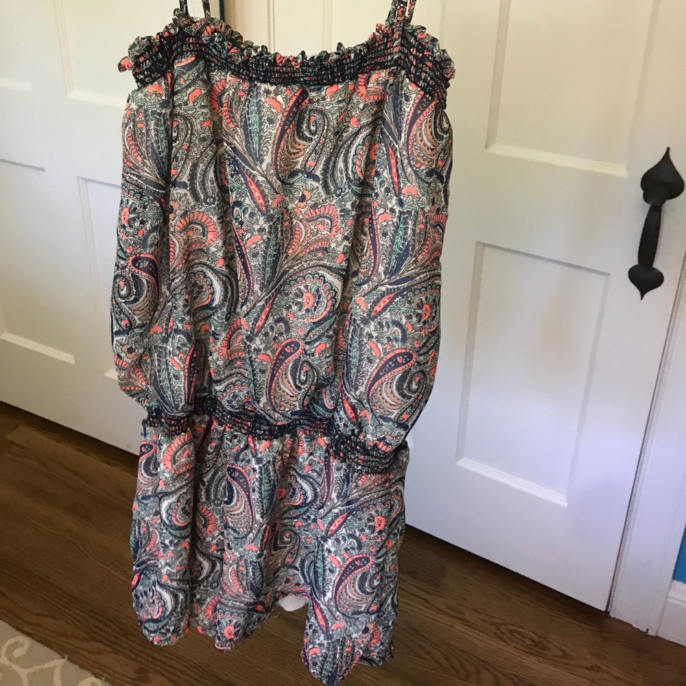 vintage Havana paisley romper!